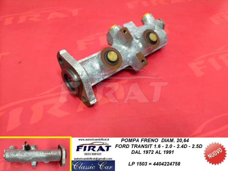 POMPA FRENO FORD TRANSIT 72 - 91 (1503)